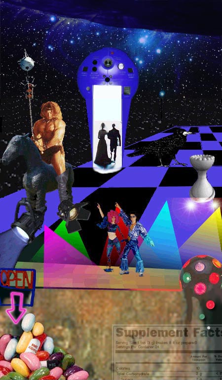 the terrible secret night takes king-prawn love love dancing confection